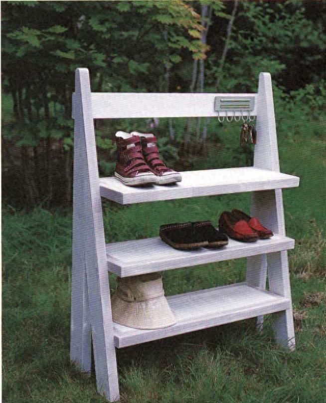 DIY鞋架鞋柜设计，实用制作教程