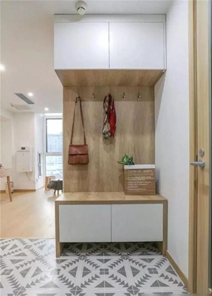玄关鞋柜设计,美貌实用双惊艳,朋友进门直呼太赞! 玄关鞋柜这样设计,美貌与实用双全,朋友一进门就直呼“惊艳”! - 家居知识