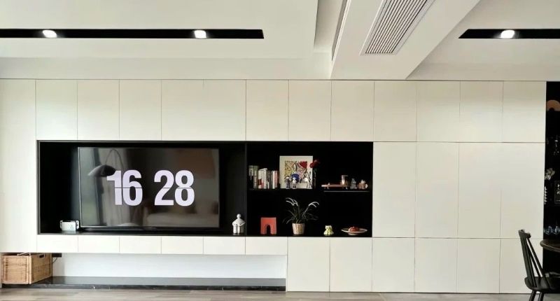 满墙电视柜,大气实用,家居收纳新宠 满墙电视柜真的香,大气又实用 - 家居知识