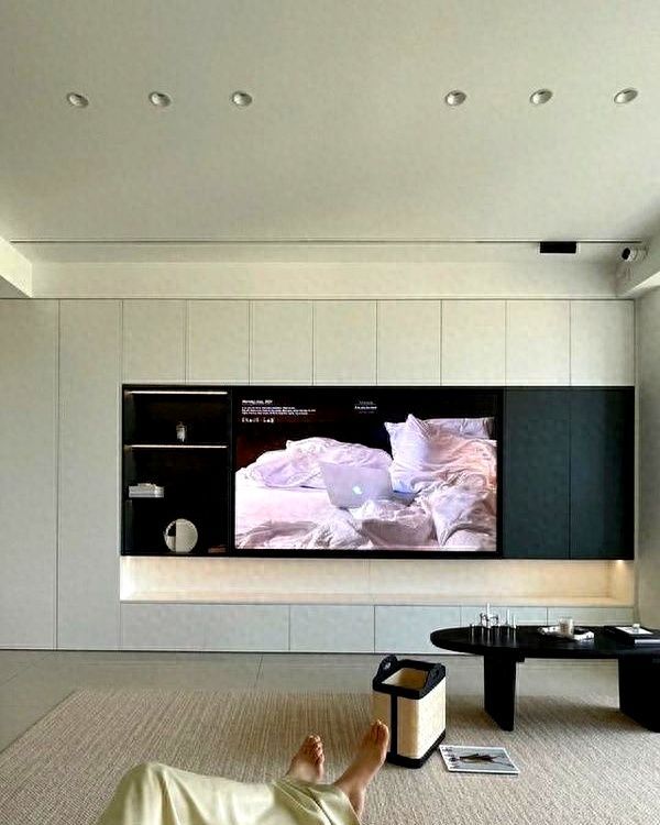 安徽一女子晒出133m²的家,仅电视柜就让无数人效仿,太高级了 - 家居知识