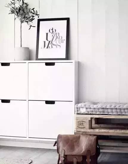 不要为没有定制玄关柜而后悔，这样的成品玄关柜也很美 - 家居知识