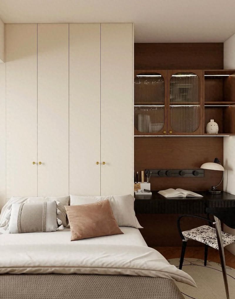 50种榻榻米书桌衣柜一体化设计方案（三）