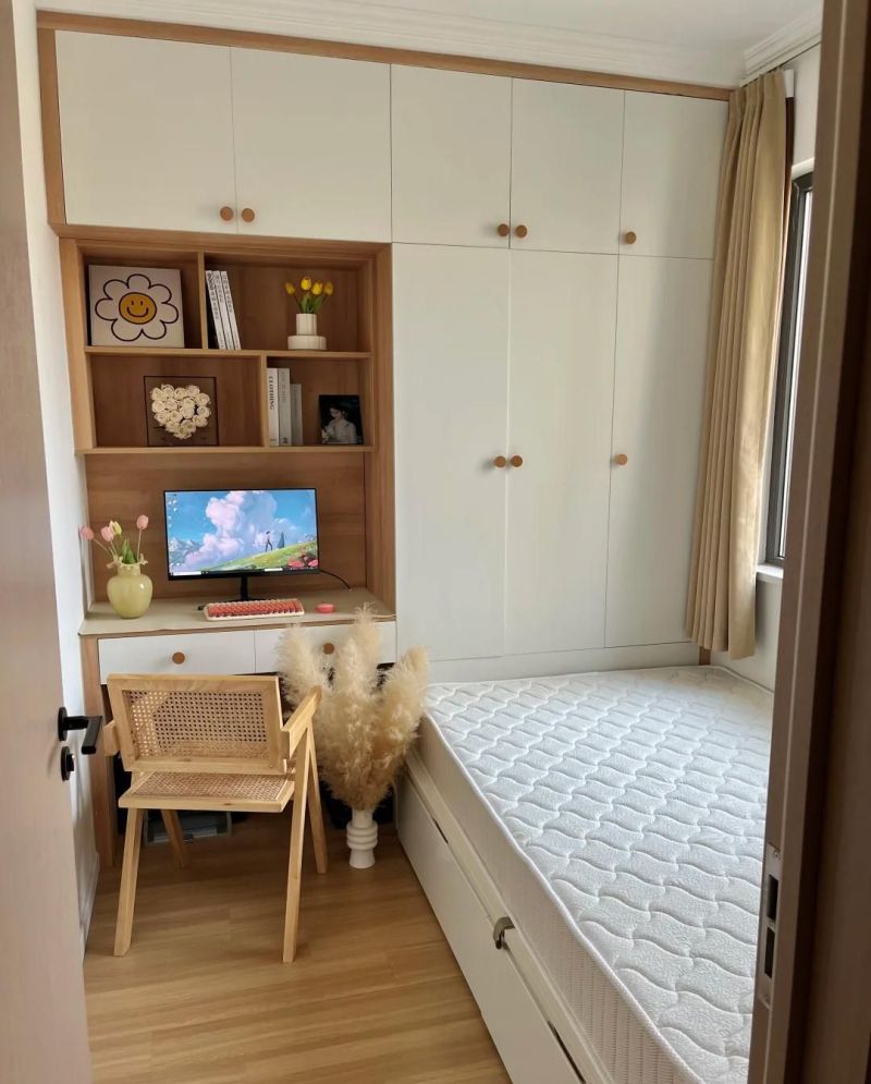 50种榻榻米书桌衣柜一体化设计方案(三) 【仕寰家居】50种榻榻米书桌衣柜一体化设计方案(三) - 家居知识