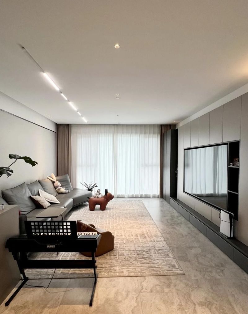 意式现代风格，简单干净整洁就好了，很舒服 - 家居知识