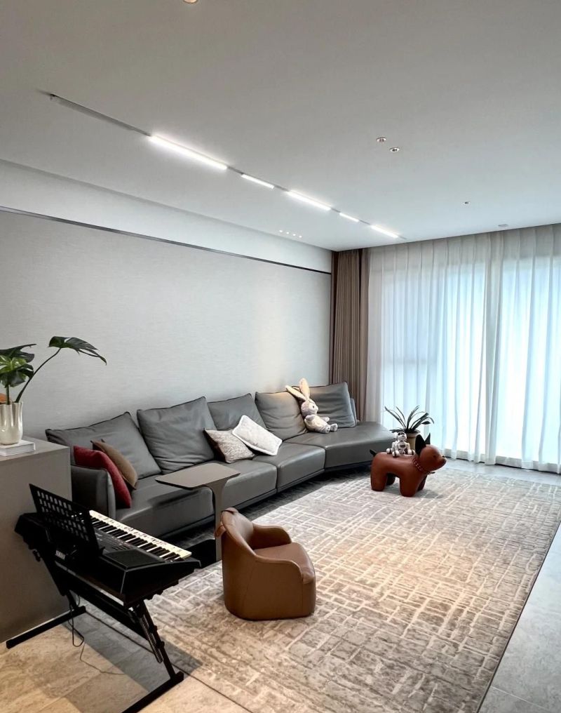 意式现代风格，简单干净整洁就好了，很舒服 - 家居知识