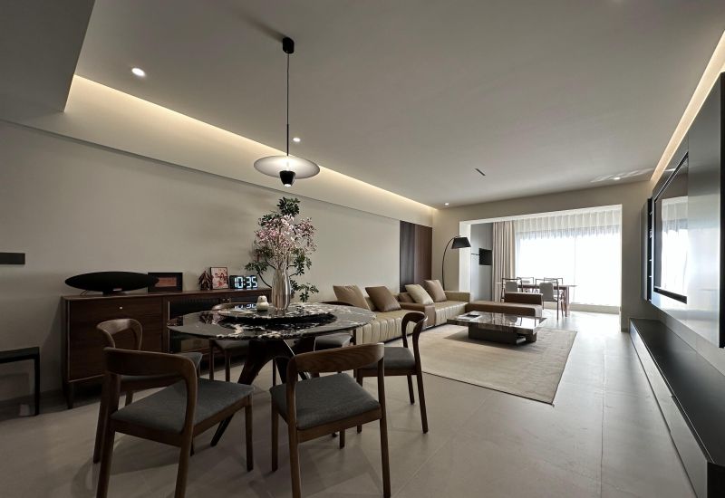 中山一人家，现代时尚风住宅，质感和舒适性融合得恰到好处 - 家居知识