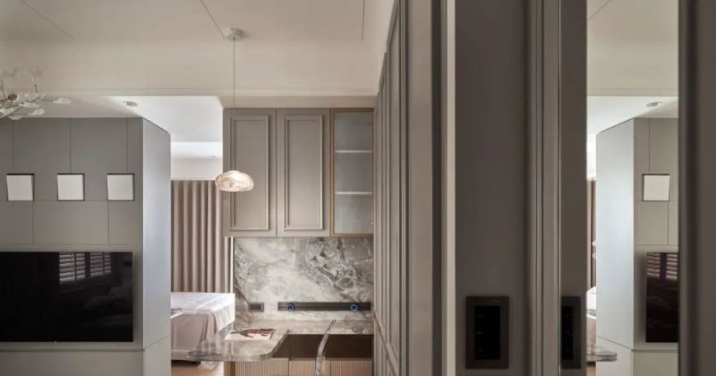 爱了！30㎡法式风格家，有大浴室、梳妆台，闺蜜大赞 - 家居知识