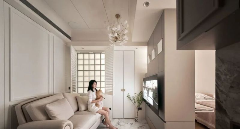 爱了！30㎡法式风格家，有大浴室、梳妆台，闺蜜大赞 - 家居知识