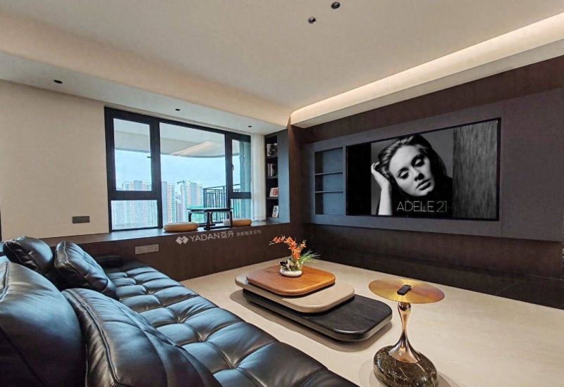 130m²意式极简全屋定制，暗调美学演绎高级格调
