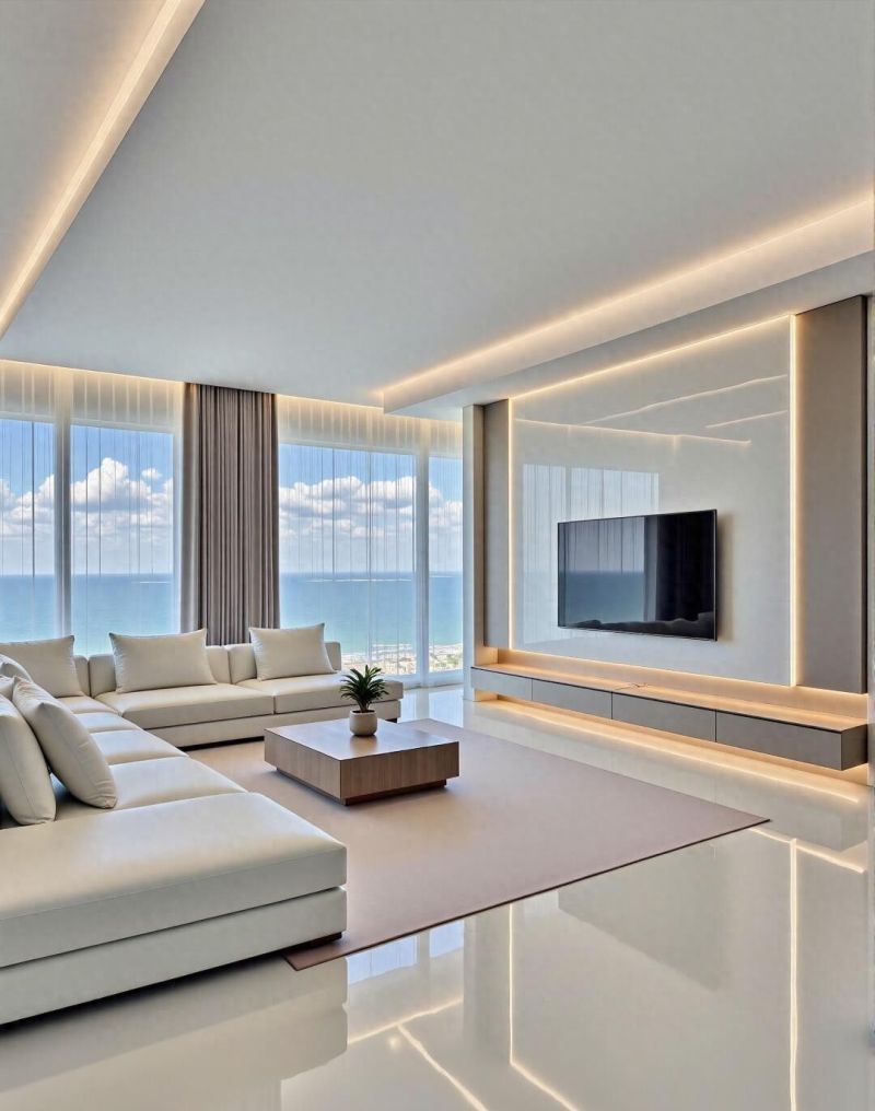 意式极简风，清冷贵气融入家居每一处