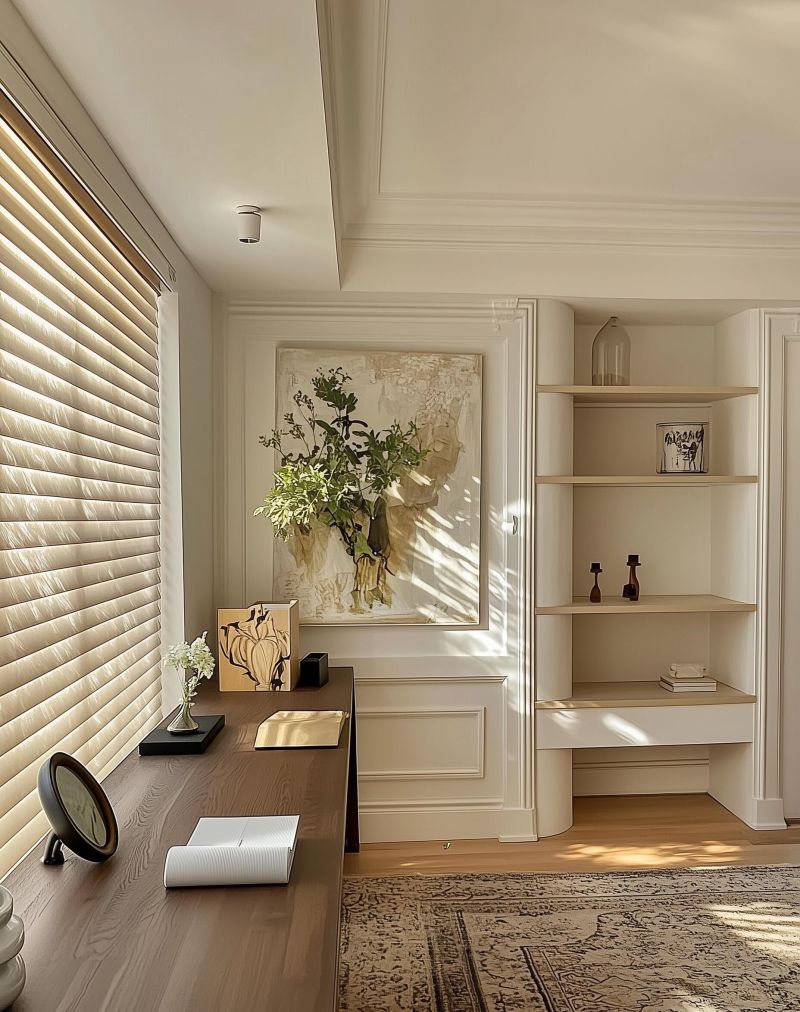 做个浪漫主义的人，打造160㎡自然法式+玄关柜 - 家居知识