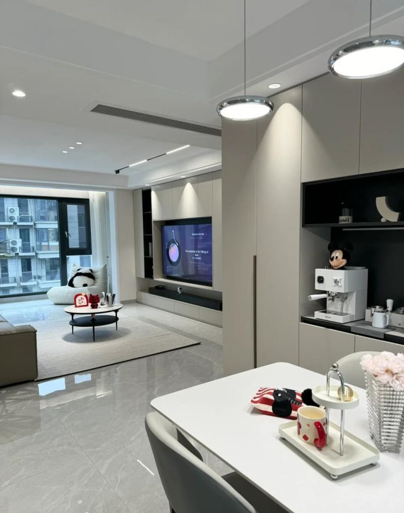 130㎡极简风家居,清爽设计,普通人的理想家 130平米的极简风格真的很好看,普通人的家这样清清爽爽就好了 - 家居知识