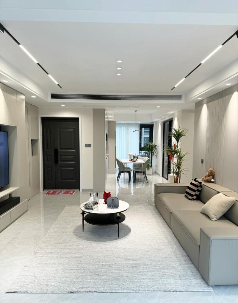 130㎡极简风家居,清爽设计,普通人的理想家 130平米的极简风格真的很好看,普通人的家这样清清爽爽就好了 - 家居知识