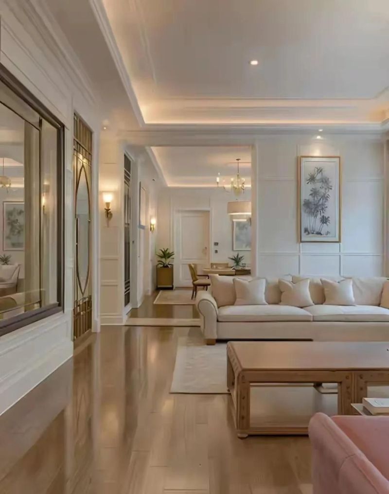 爸妈审美牛啊！被130㎡法式装修风格美到没边多亏爸妈的审美 - 家居知识