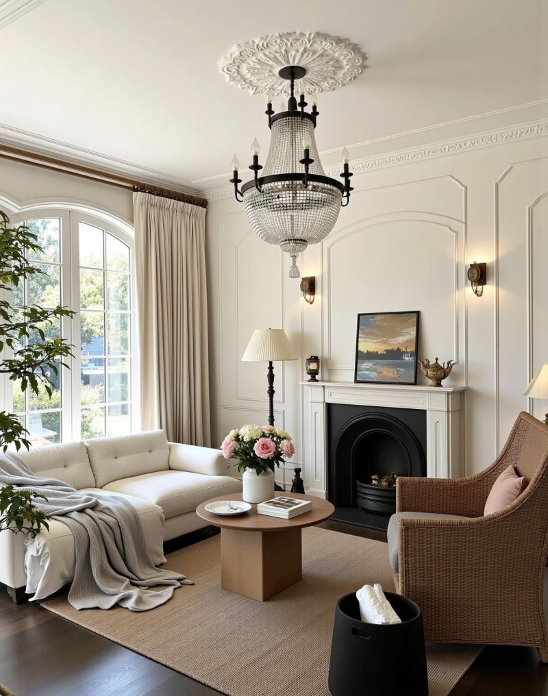 黑白法式风真的绝，高级感中透着慵懒，氛围感拉满。 - 家居知识