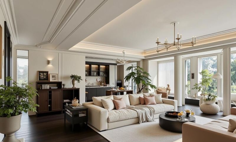 黑白法式风真的绝，高级感中透着慵懒，氛围感拉满。 - 家居知识