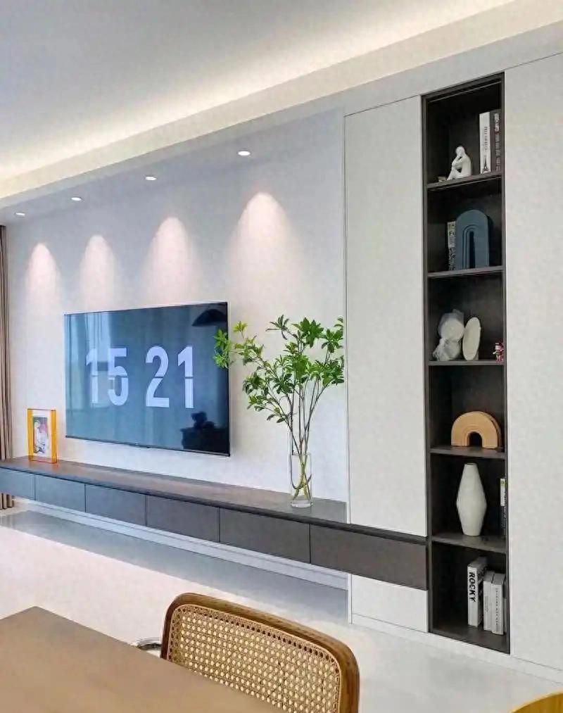 老公坚持做悬空电视柜引争执，完工效果惊艳全家！