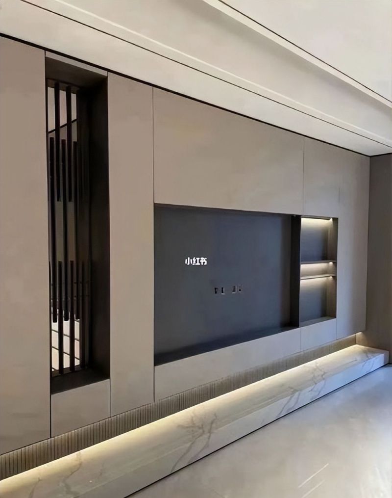 老公坚决不要传统客厅，做了悬空电视柜，大吵一架！完工后无敌了 - 家居知识