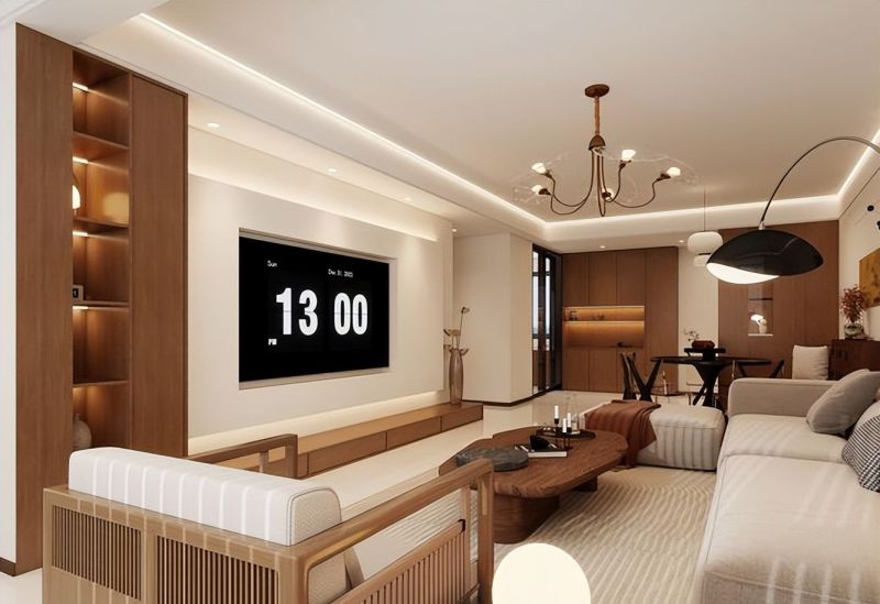 老公坚决不要传统客厅，做了悬空电视柜，大吵一架！完工后无敌了 - 家居知识