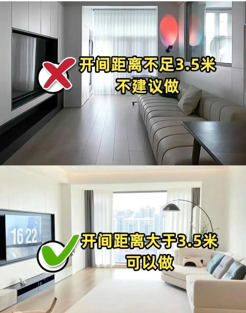 满墙电视柜避坑指南,10条准则帮你判断适不适合你家 满墙电视柜别乱做!先看这10条准则,不是所有家都适合 - 家居知识