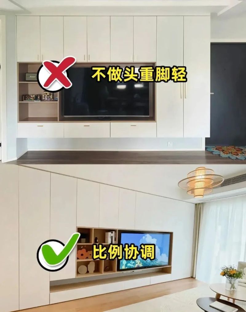 满墙电视柜避坑指南,10条准则帮你判断适不适合你家 满墙电视柜别乱做!先看这10条准则,不是所有家都适合 - 家居知识