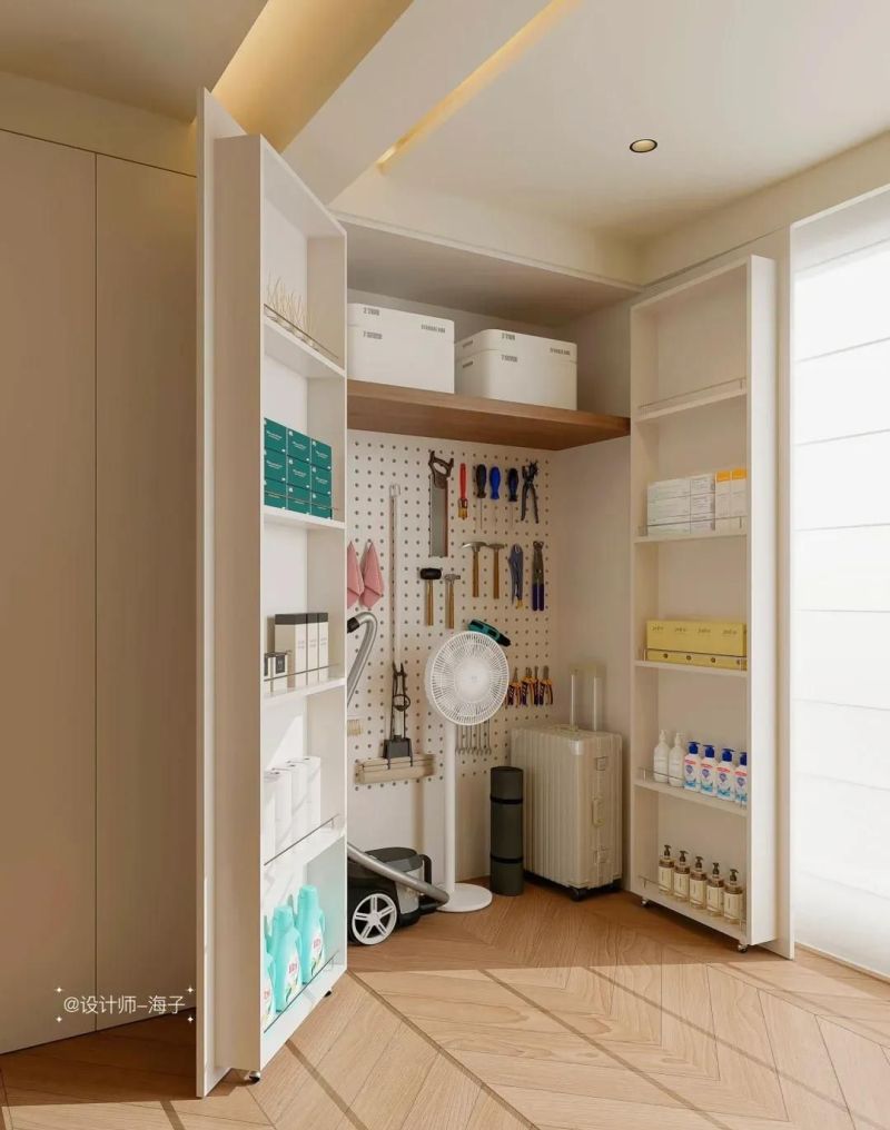 年轻人抛弃传统柜子!这3种新式收纳法高级又省空间 传统柜子已逐渐退出中国家庭!看看年轻人的新式做法,高级又实用 - 家居知识