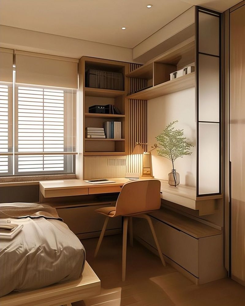 邻居家小卧室装新式榻榻米,竟比20㎡大卧室更舒适! 快看,邻居家小卧室做“新式榻榻米”?竟比20㎡大卧室还好住! - 家居知识