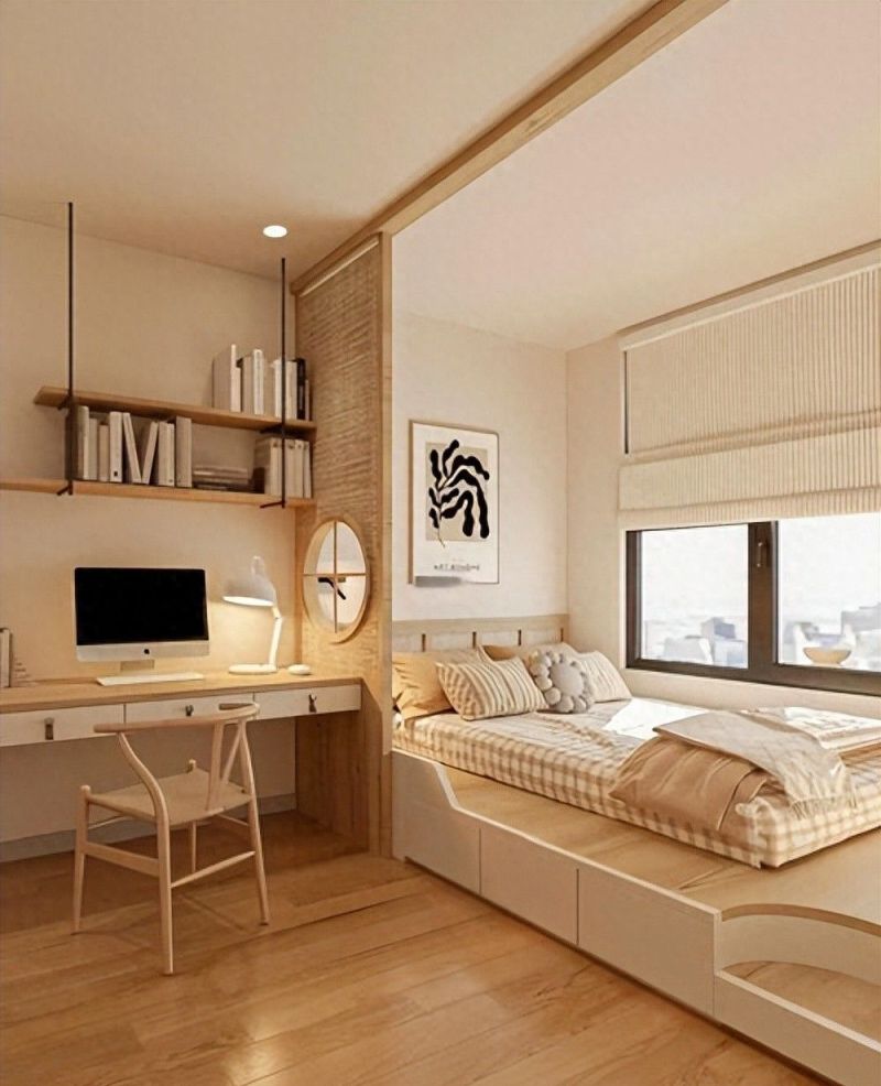 小卧室装新式榻榻米成潮流？体验后竟比大卧室更舒适！