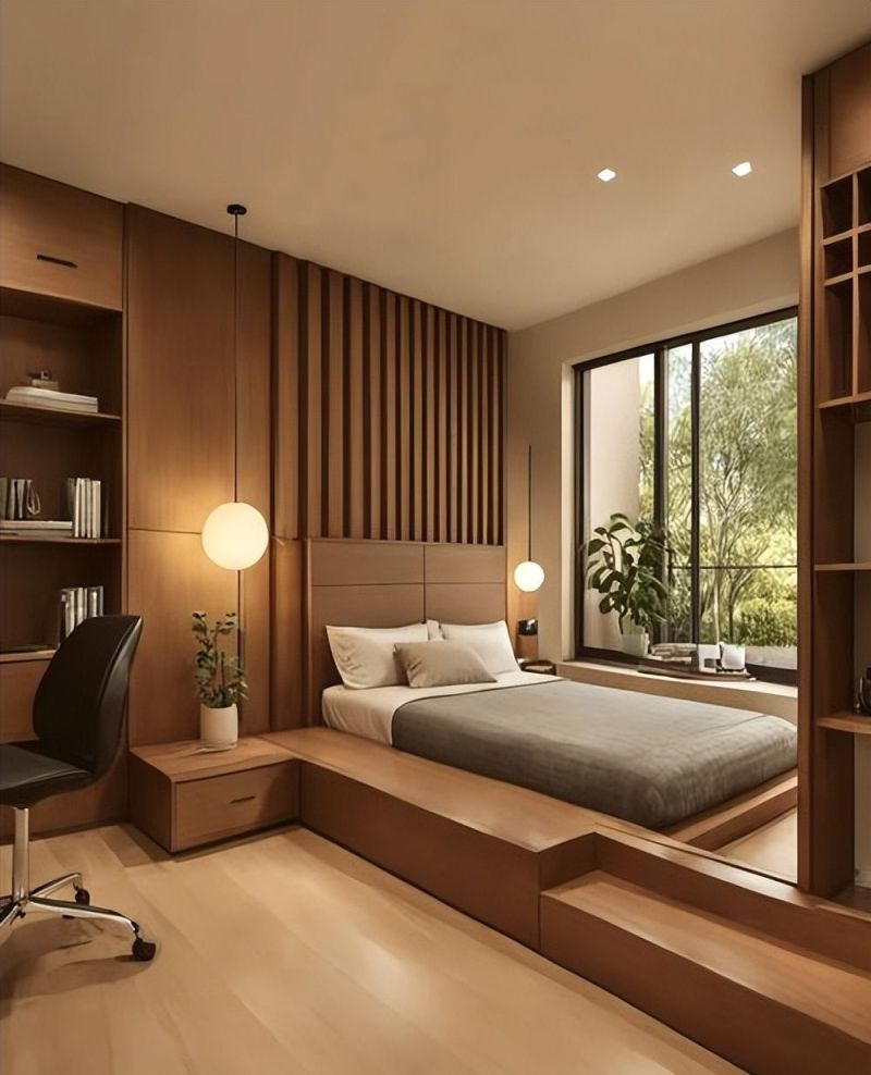 越来越多人小卧室做“新式榻榻米”？看完发现比大卧室还好住！ - 家居知识