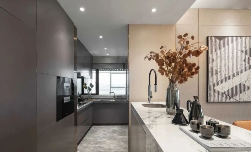 106㎡现代轻奢，高级质感与配色，让生活更有仪式感 - 家居知识