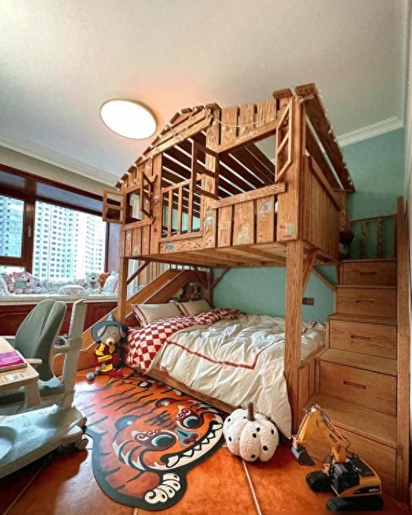 山西一女子晒一家四口住装修成“花里胡哨”的美式风格竟意外走红 - 家居知识