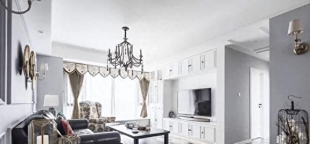 晒晒我的105M²美式新家，电视背景墙超赞，邻居都要来模仿！ - 家居知识