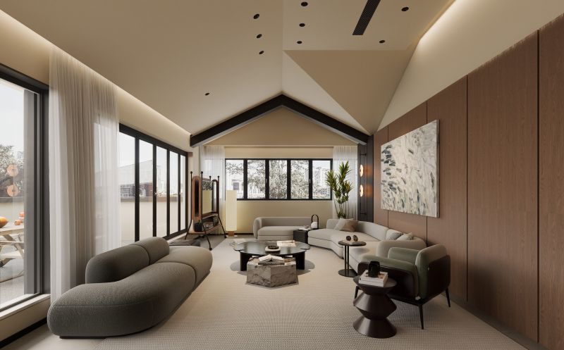 上海奉贤中古风复式大宅设计解读（AHG.DE原创设计） - 家居知识