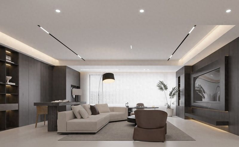 沉稳之境，高级永恒，140㎡意式风装修，材质、光影与生活共生 - 家居知识