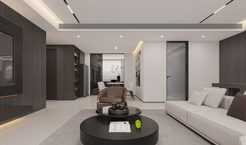 沉稳之境，高级永恒，140㎡意式风装修，材质、光影与生活共生 - 家居知识