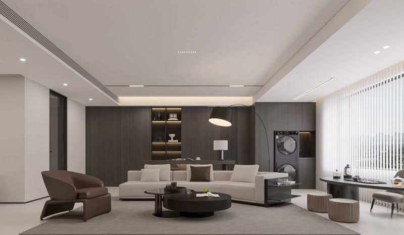 沉稳之境，高级永恒，140㎡意式风装修，材质、光影与生活共生 - 家居知识