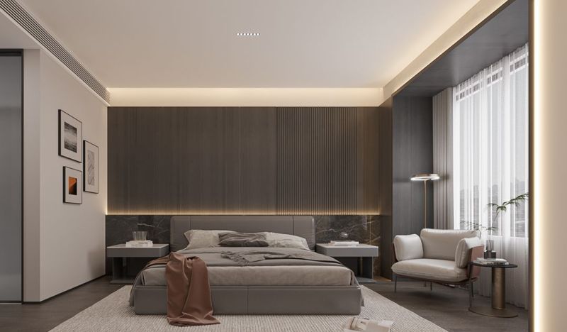 沉稳之境，高级永恒，140㎡意式风装修，材质、光影与生活共生 - 家居知识