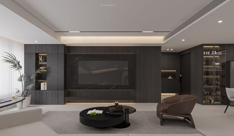 沉稳之境，高级永恒，140㎡意式风装修，材质、光影与生活共生 - 家居知识