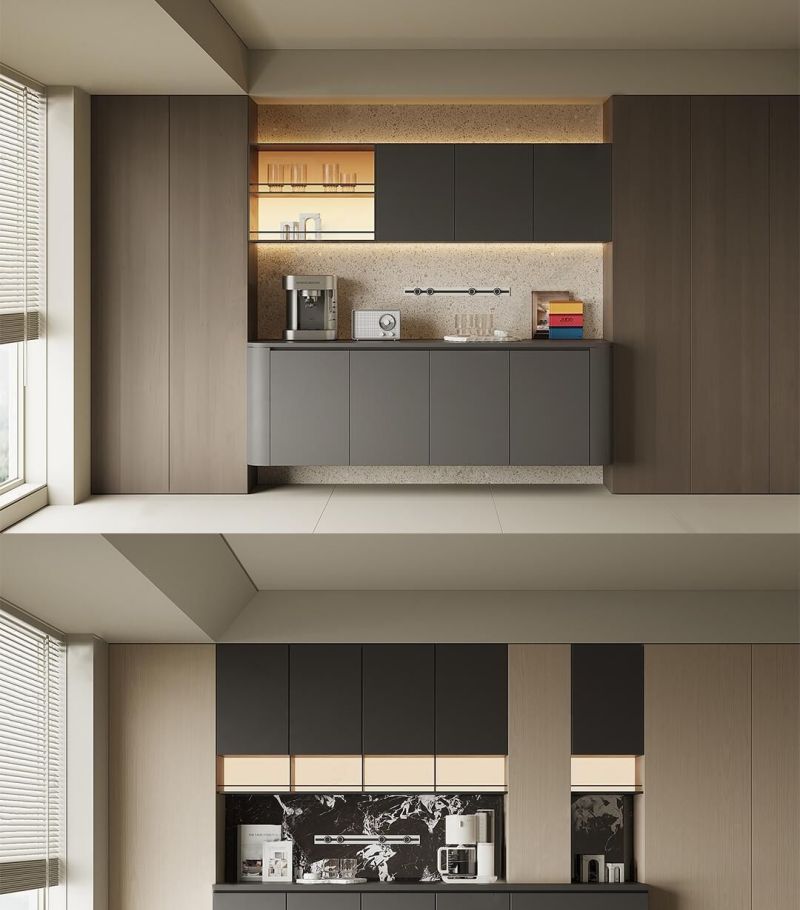 10款配色绝美的意式轻奢风餐边柜推荐 配色越看越好看的10款意式轻奢风格餐边柜。 - 家居知识