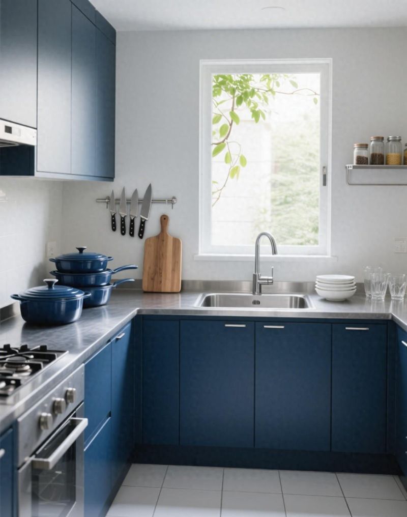 冷感蓝家居风，比日式原木更高级的质感美学