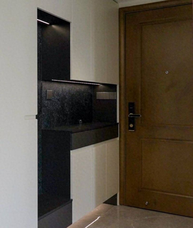 1㎡玄关别只打柜子！这样设计颜值翻倍还实用