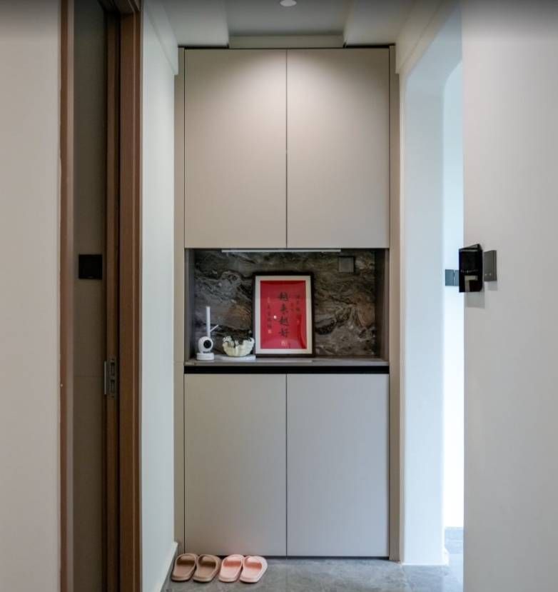 整家定制，1㎡玄关，别只想着做柜子，这样装颜值翻一倍！ - 家居知识