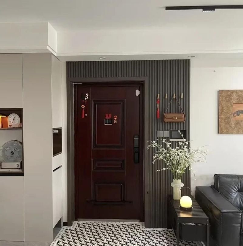 没玄关的户型别愁！6种网友实拍设计，照着装实用又好看 - 家居知识