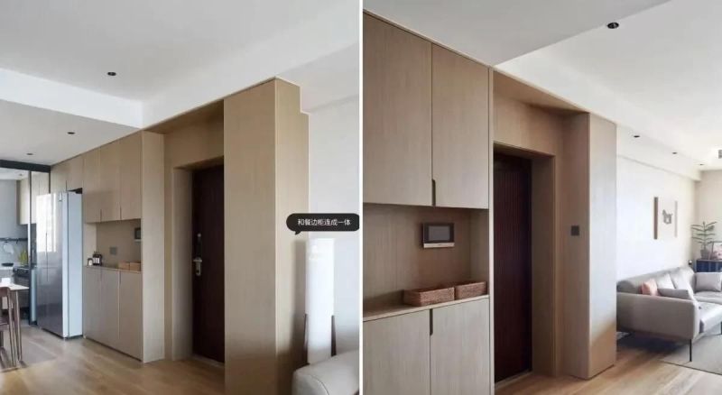 没玄关的户型别愁！6种网友实拍设计，照着装实用又好看 - 家居知识