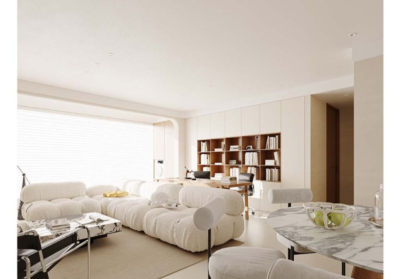 128㎡原木奶白现代风,治愈系家居美学! 128㎡现代装修|原木+奶白,治愈所有坏情绪! - 家居知识