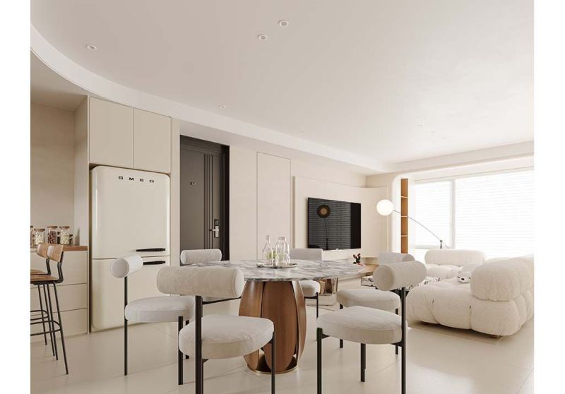 128㎡原木奶白现代风,治愈系家居美学! 128㎡现代装修|原木+奶白,治愈所有坏情绪! - 家居知识