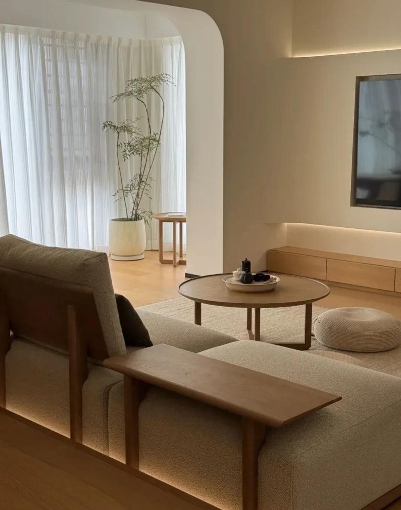 125平原木风家居,简约温馨的理想之家 分享/125平简单温馨的原木风的家 - 家居知识