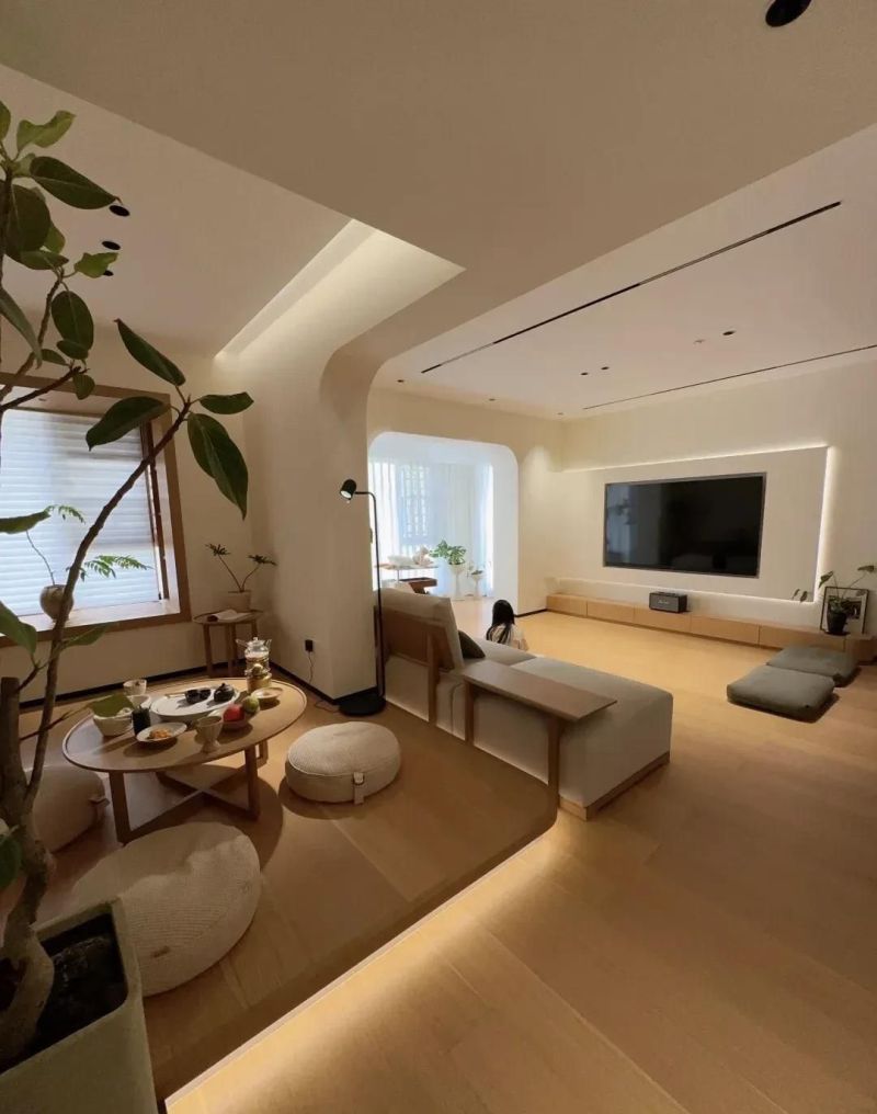 125平原木风家居,简约温馨的理想之家 分享/125平简单温馨的原木风的家 - 家居知识