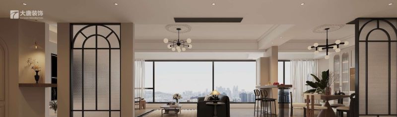 株洲装修设计：270㎡大平层装修，优雅气质法式风 - 家居知识