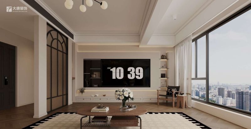 株洲装修设计：270㎡大平层装修，优雅气质法式风 - 家居知识